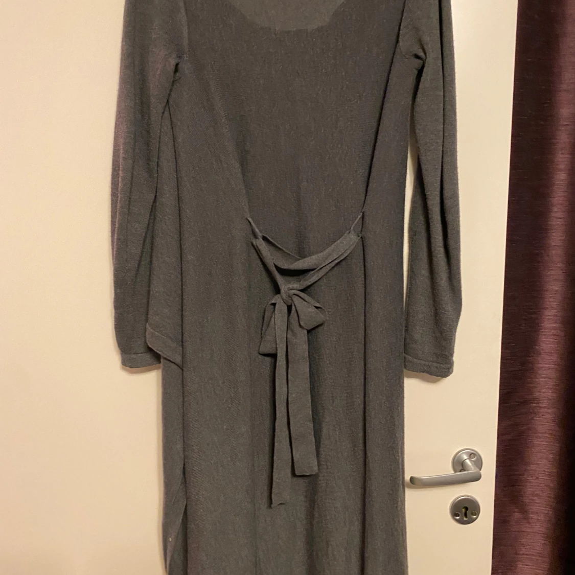 Grå lång kofta från Object - 92
