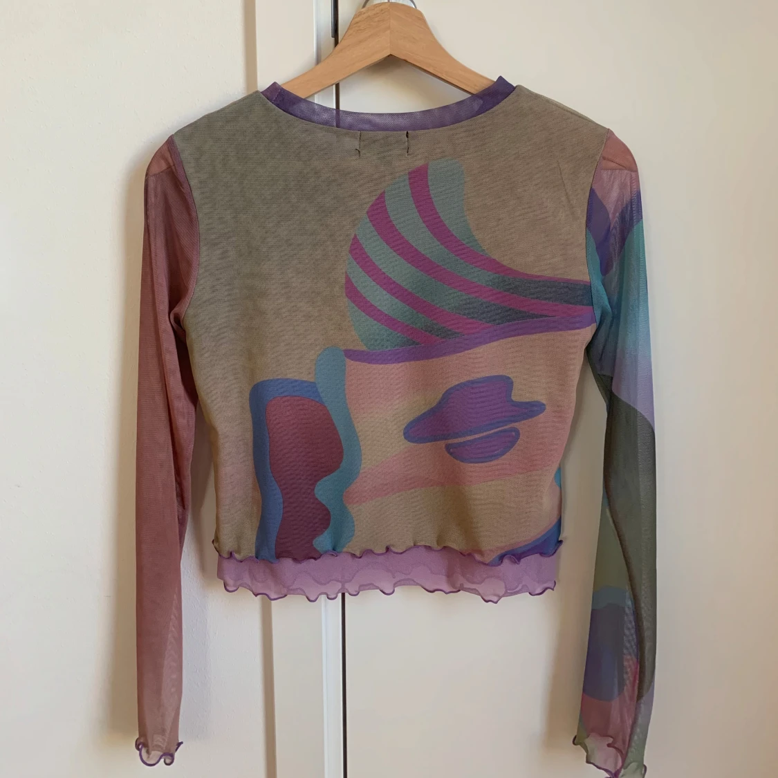 Flerfärgad meshtröja - 2