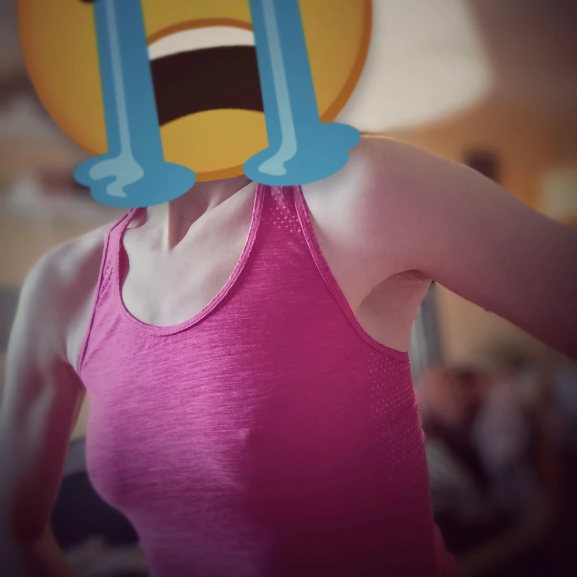 Rosa tränings linne - 3