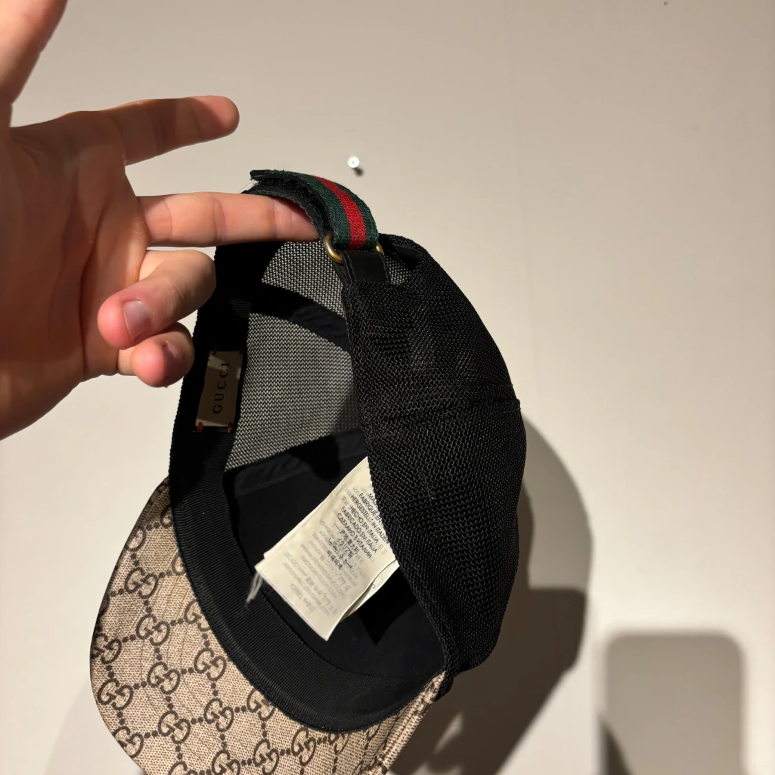 Gucci keps med ormmönster - 92