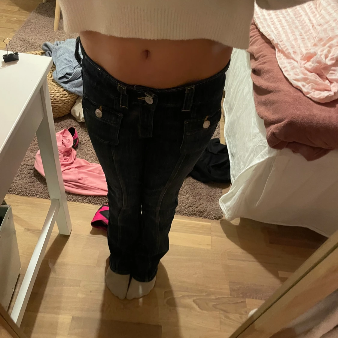 Bootcut jeans från H&M