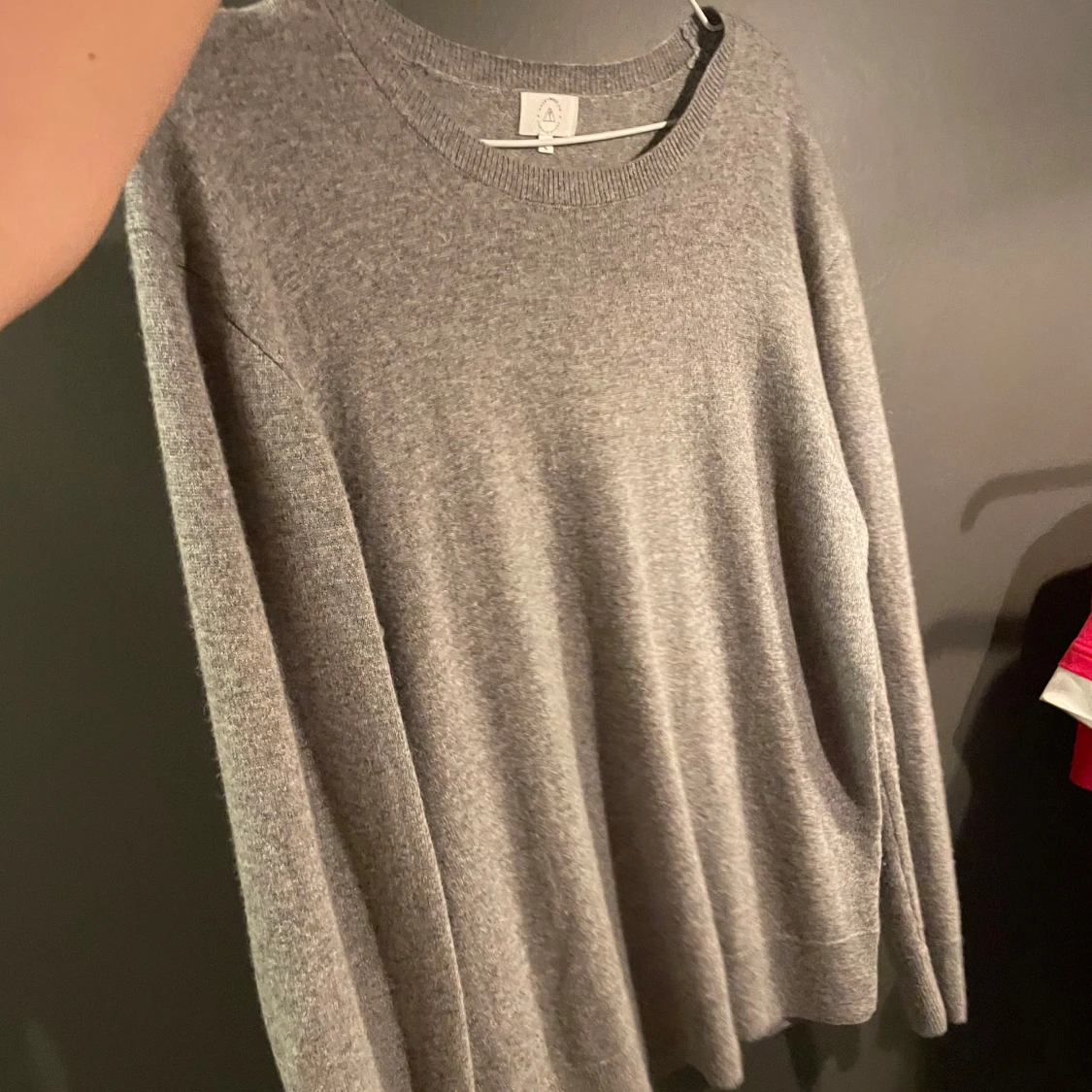 Grå 100% cashmere tröja - 91