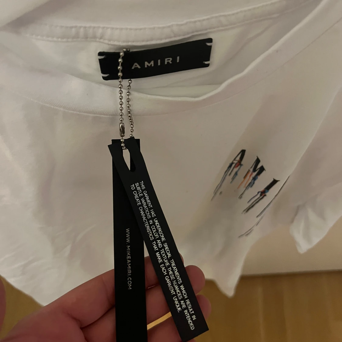 Vit t-shirt från Amiri - 91