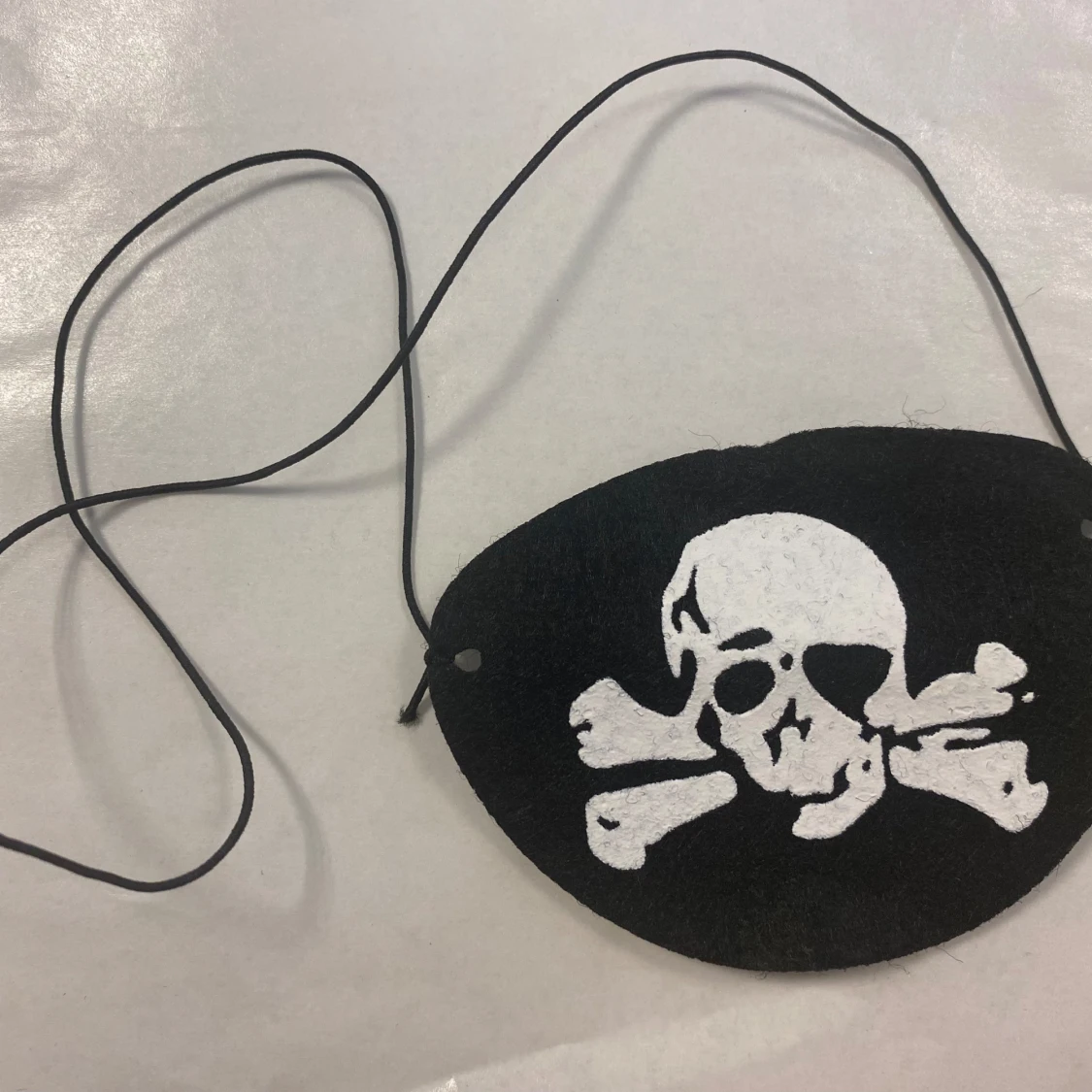 Piratskalle Crossbone Ögonlapp