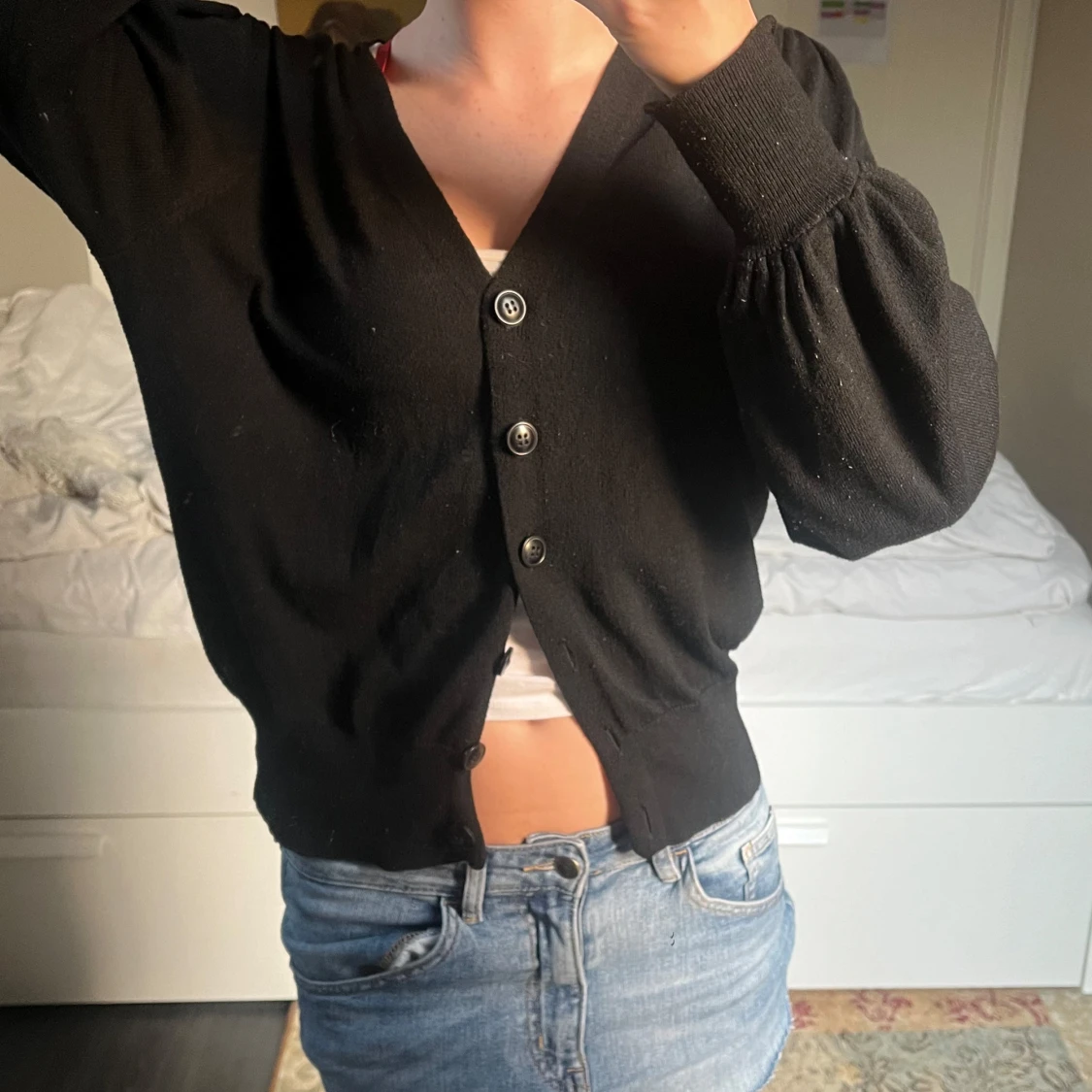Svart kofta från KappAhl - 90