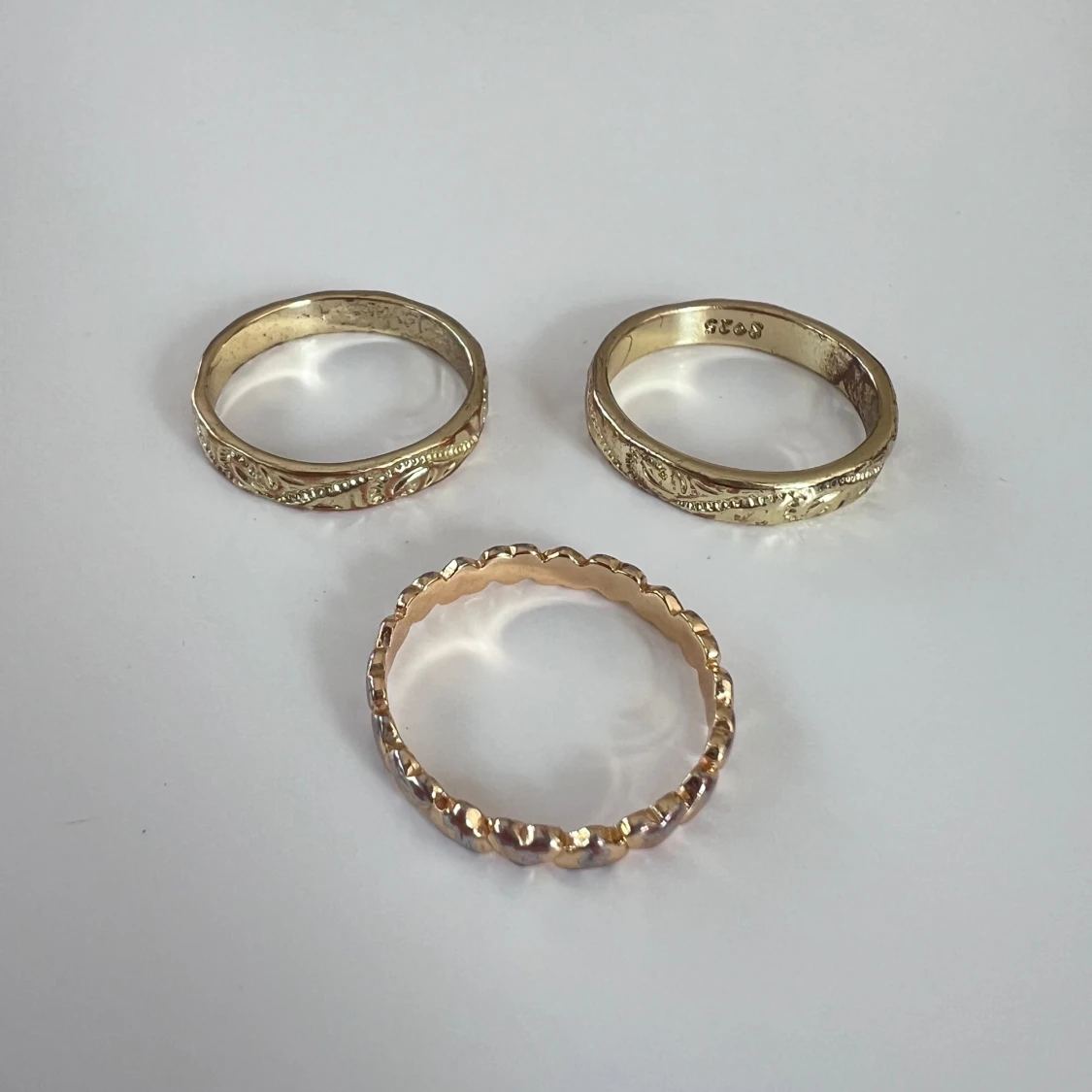 Guldiga ringar 3-pack