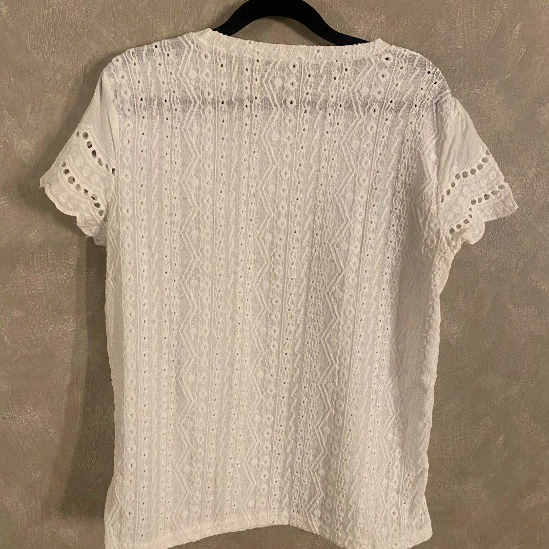 Vit blus från Shein