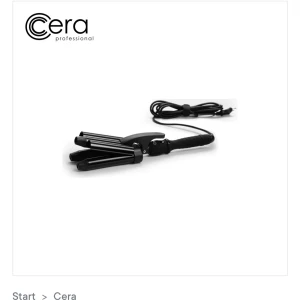Cera Triple Barrel Waver XL - Cera Triple Barrel Waver XL är ett professionellt stylingverktyg för att skapa vackra vågor i håret. Den har tre cylindrar och en ergonomisk design för enkel användning. Perfekt för att ge håret volym och struktur.