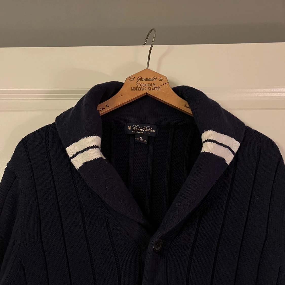 Mörkblå kofta från Brooks Brothers - 1