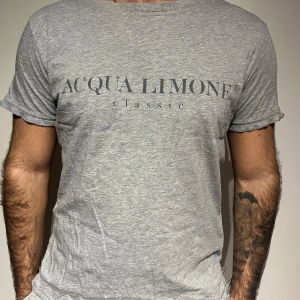 Grå t-shirt från Acqua Limone - Bra skick, användes en gång då jag sökte idol! Legendarisk tisha med mycket historia😂👍🏽