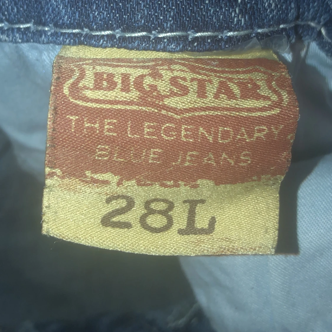 Blå jeans från Big Star - 90