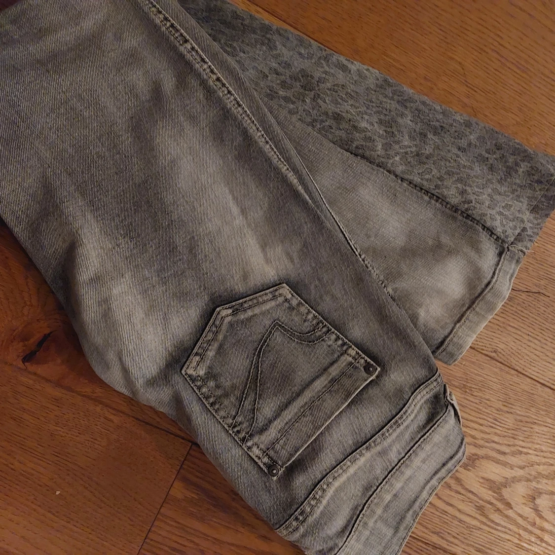 Lågmidjade bootcut jeans - 91