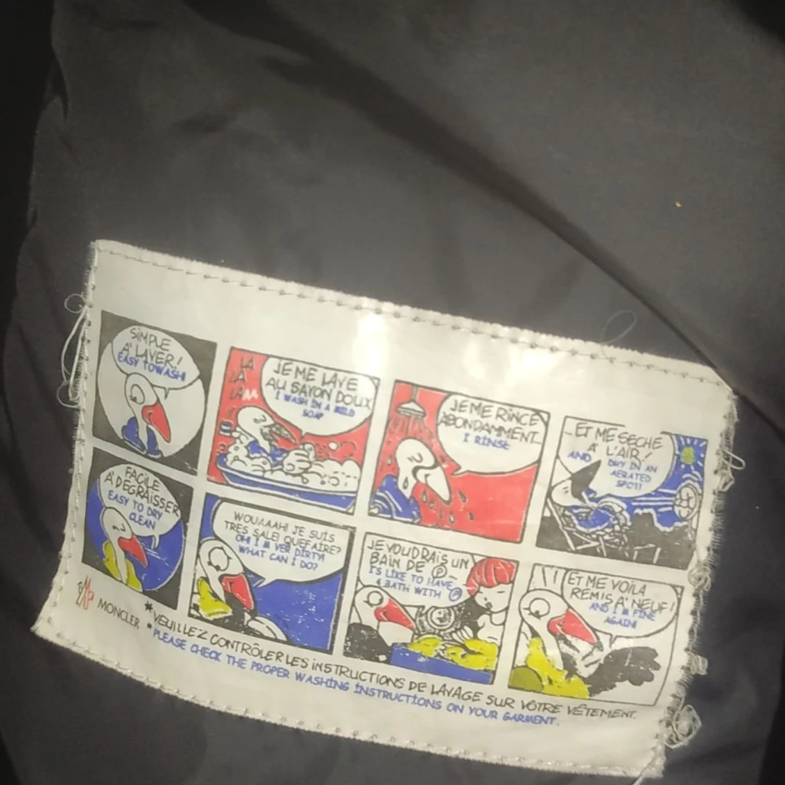 Svart dunjacka från Moncler - 93