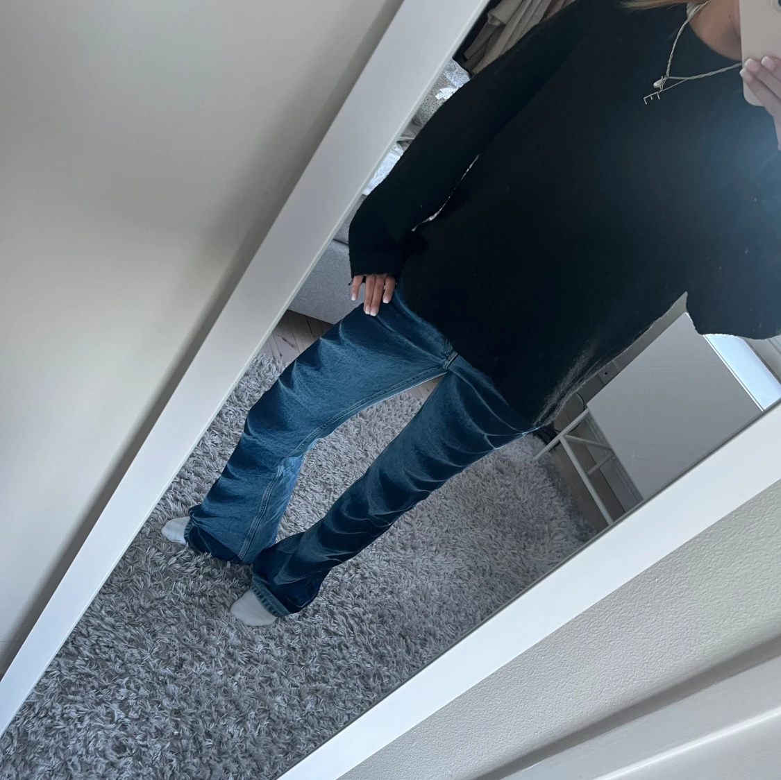 Blå jeans från Weekday