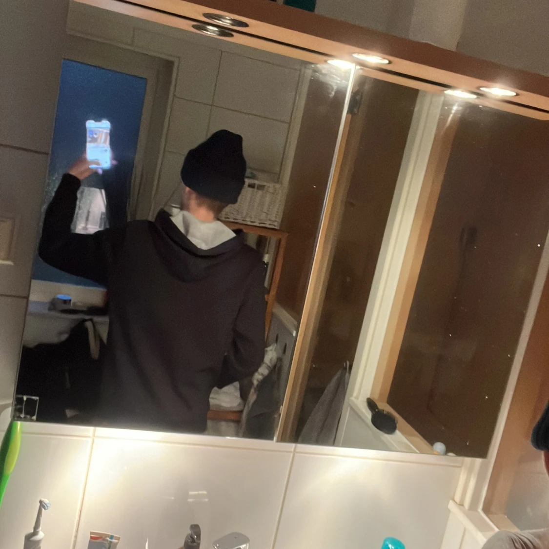 Svart Hugo Boss hoodie - 1