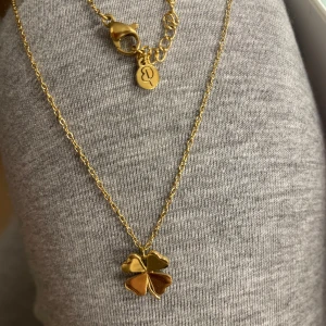 Edblad halsband  - Edblad halsband som är helt nytt, använder silver så vill bara bli av med det