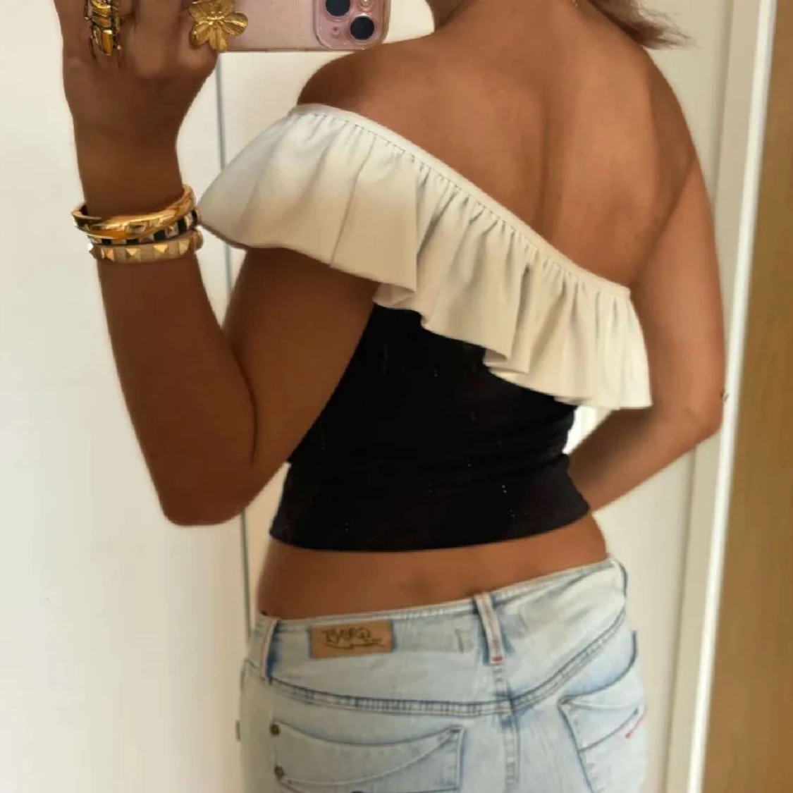 Oneshoulder topp - 1