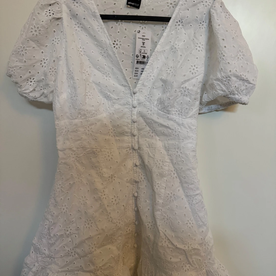 Vit klänning  - 1