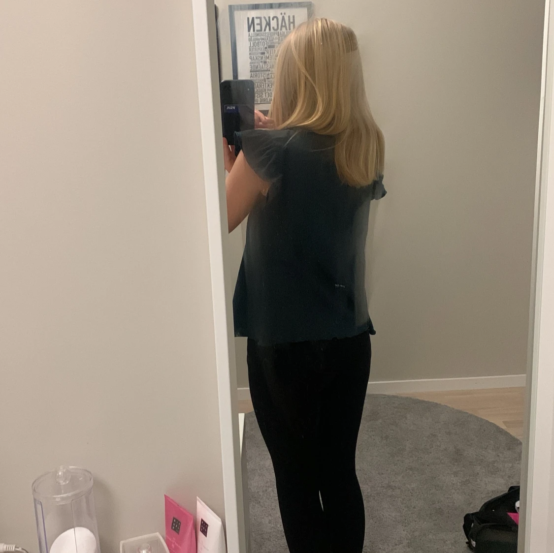 Mörkgrön blus från 157 - 1