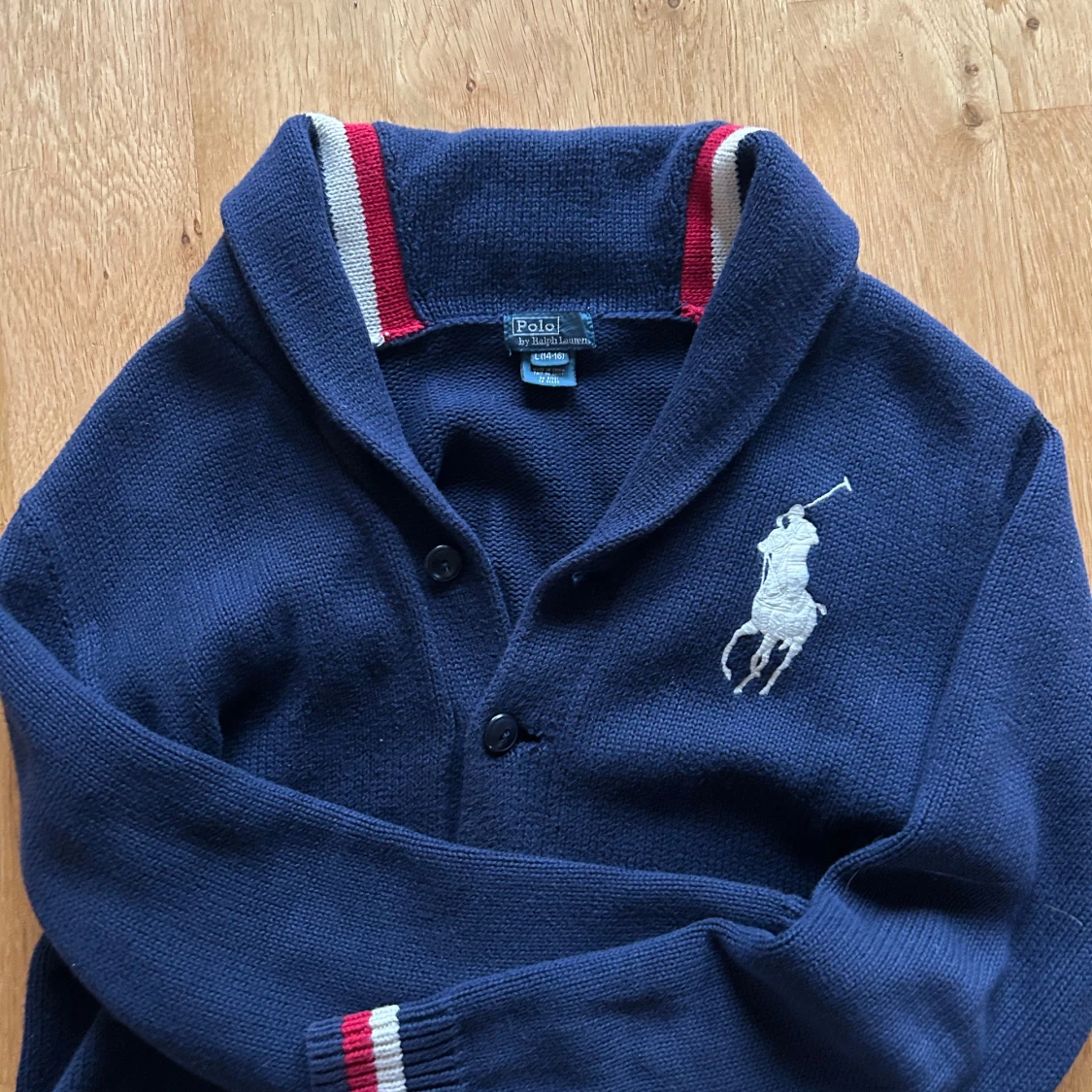 Mörkblå kofta från Ralph Lauren
