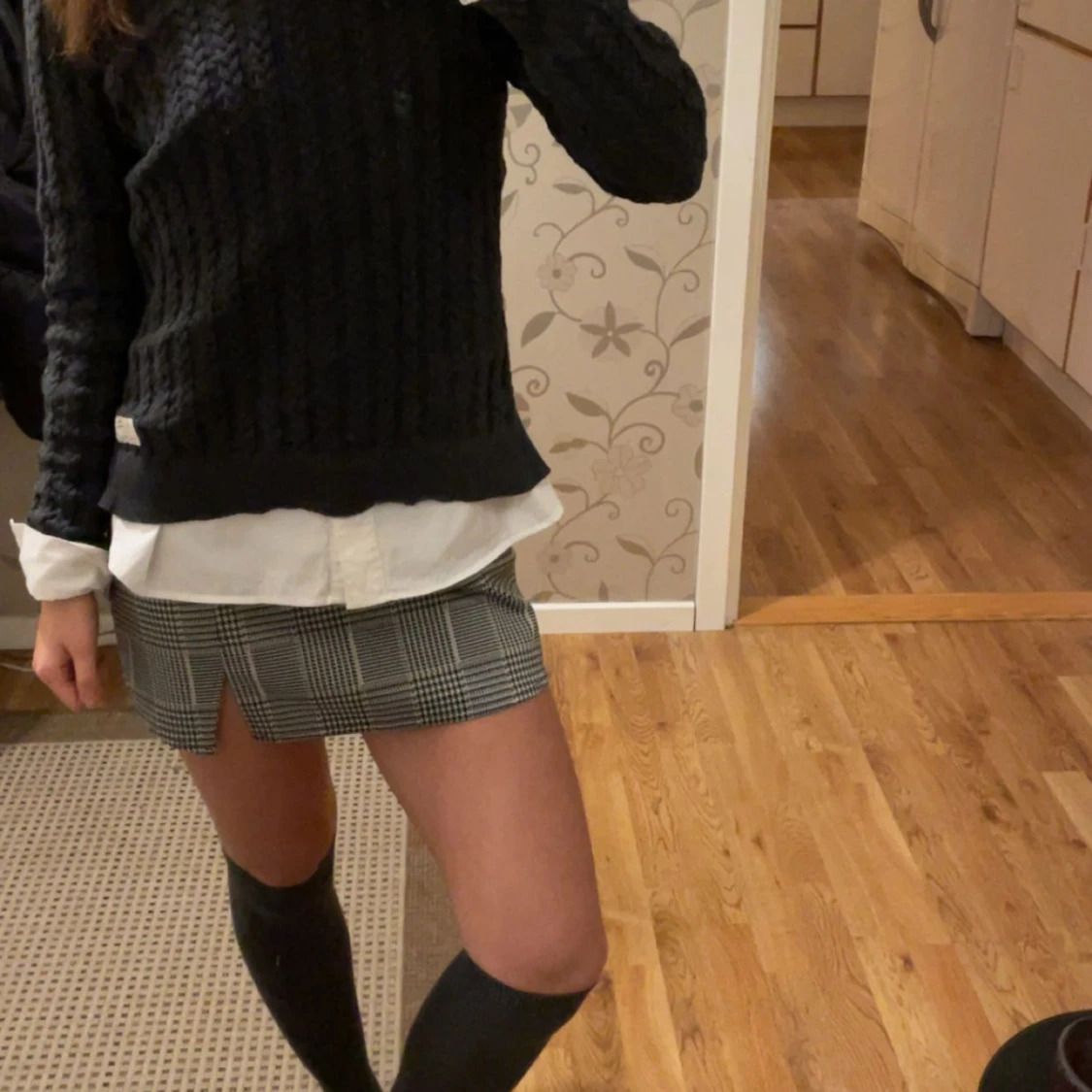 Rutig Mini-kjol från HM - 2