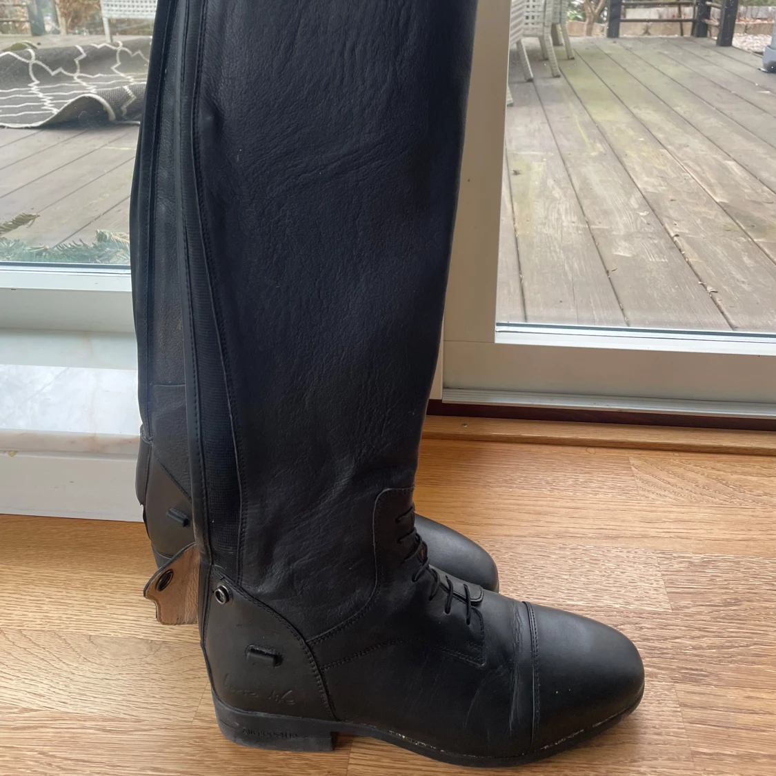 Svarta ridstövlar Arrox Pro - 4