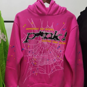Sp5der Hoodie Pink - Säljer Sp5der hoodie i helt nytt skick. 