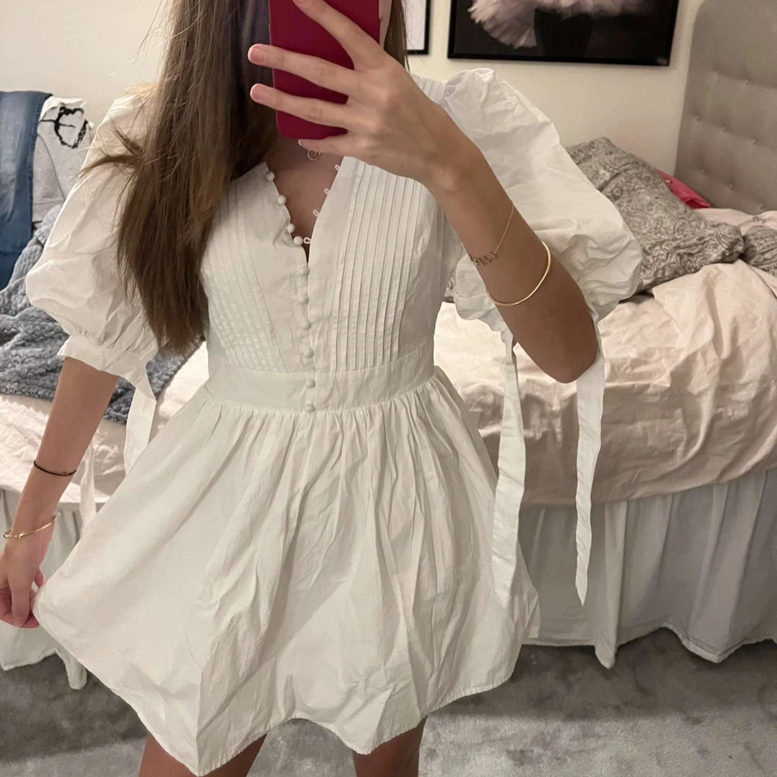 Vit klänning - 4