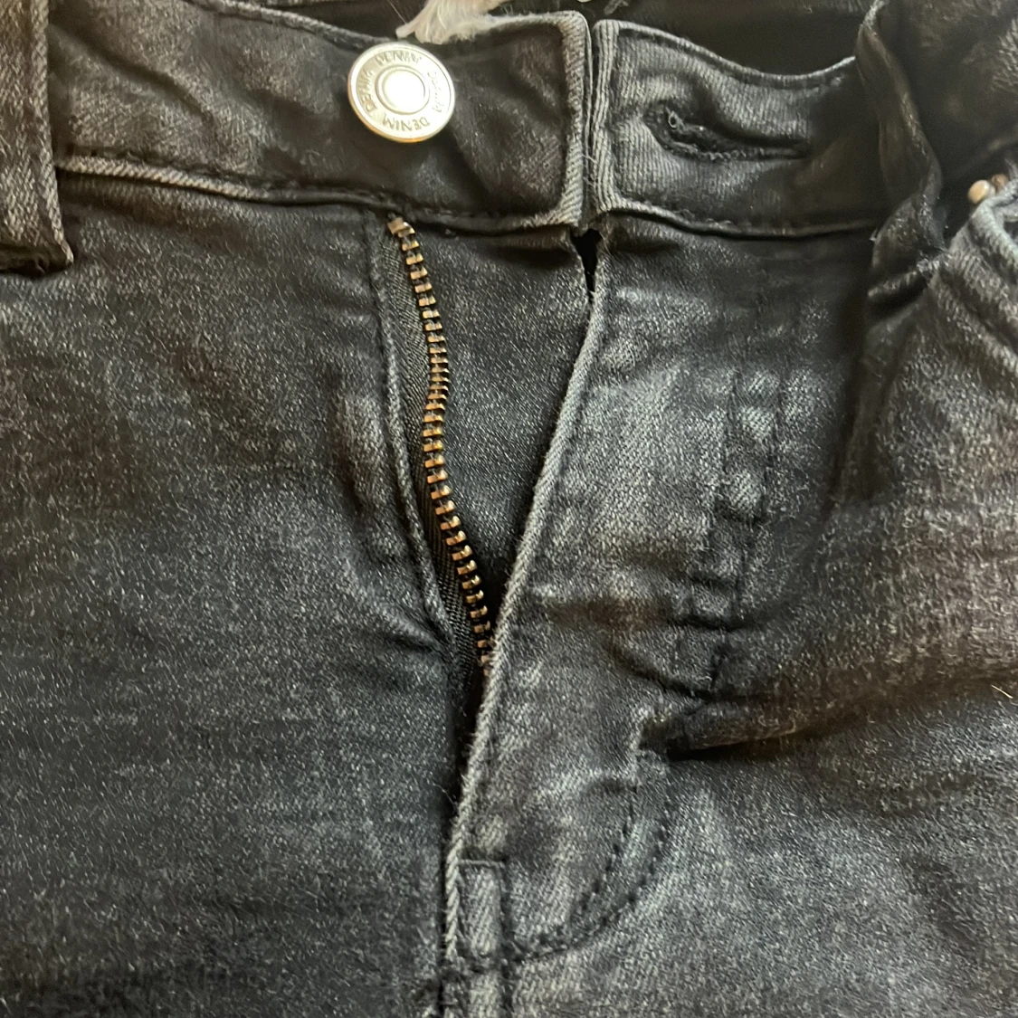 Svarta bootcut jeans - 1