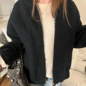 Blå teddyjacka  - Mysig och varm jacka💕skriv för egna bilder☺️💕