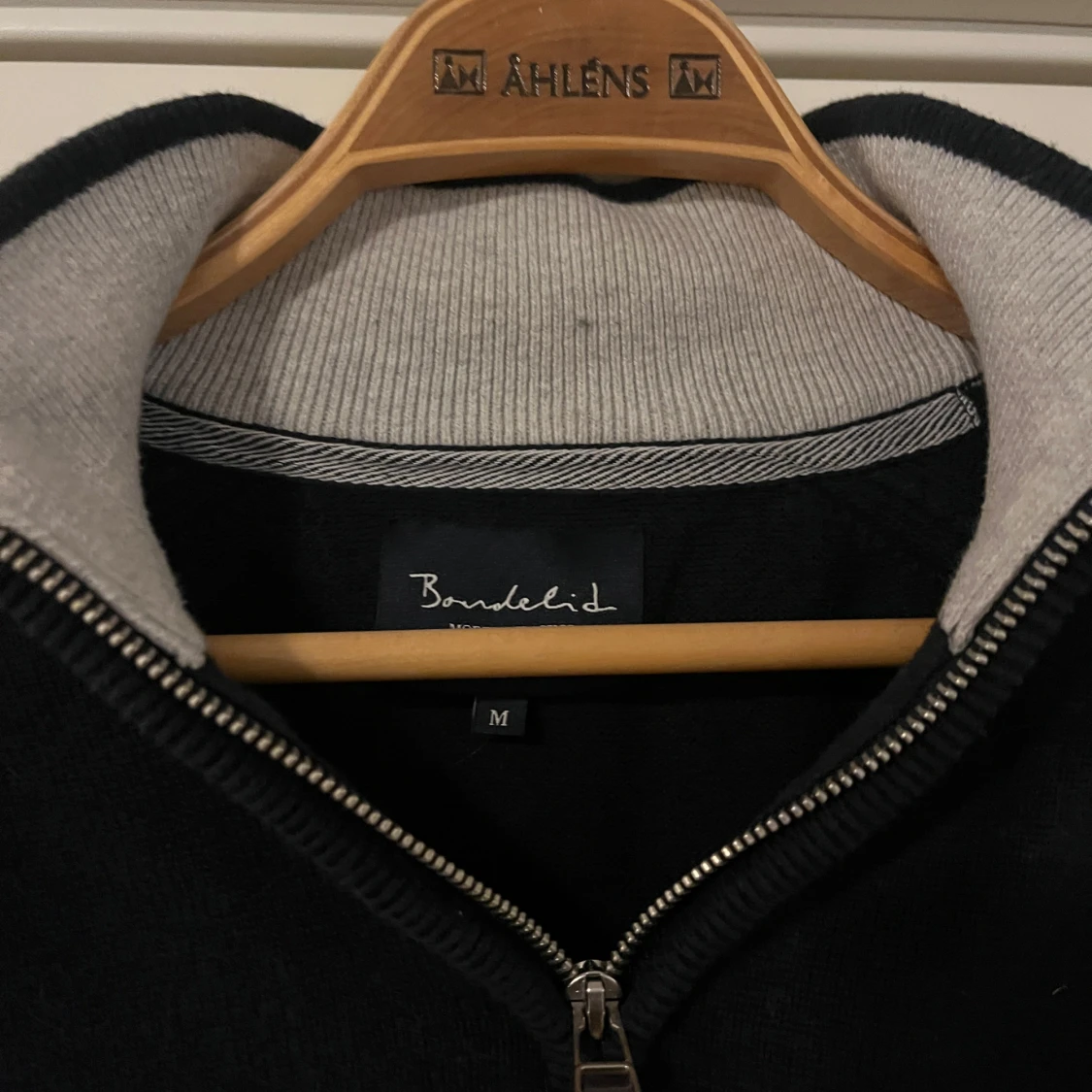 Mörkblå Bondelid halvzip - 90