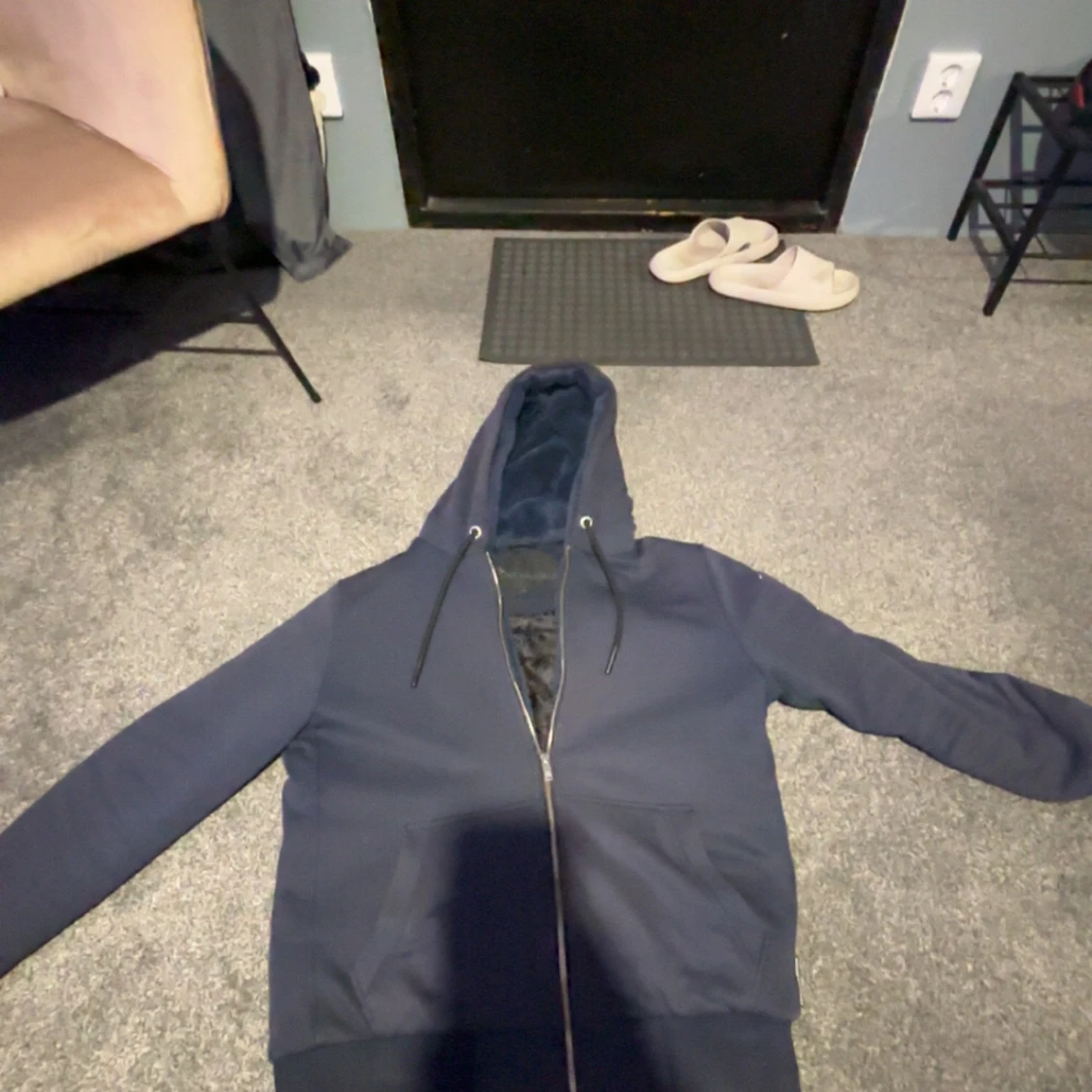 Mörkblå jacka från Moose Knuckles