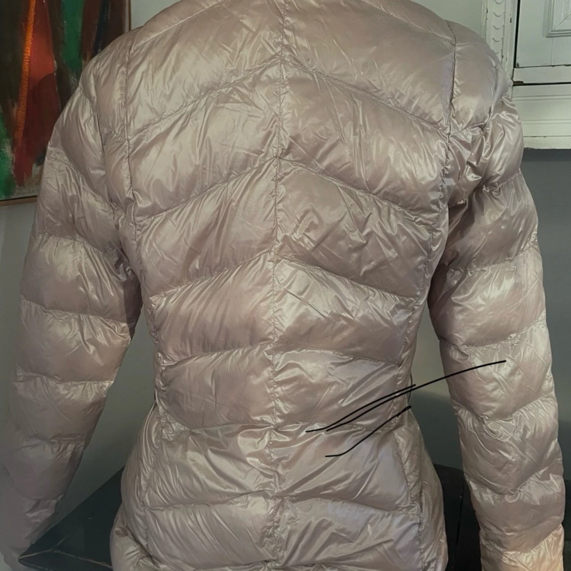 Beige fibredown jacka från Barbour International - 92