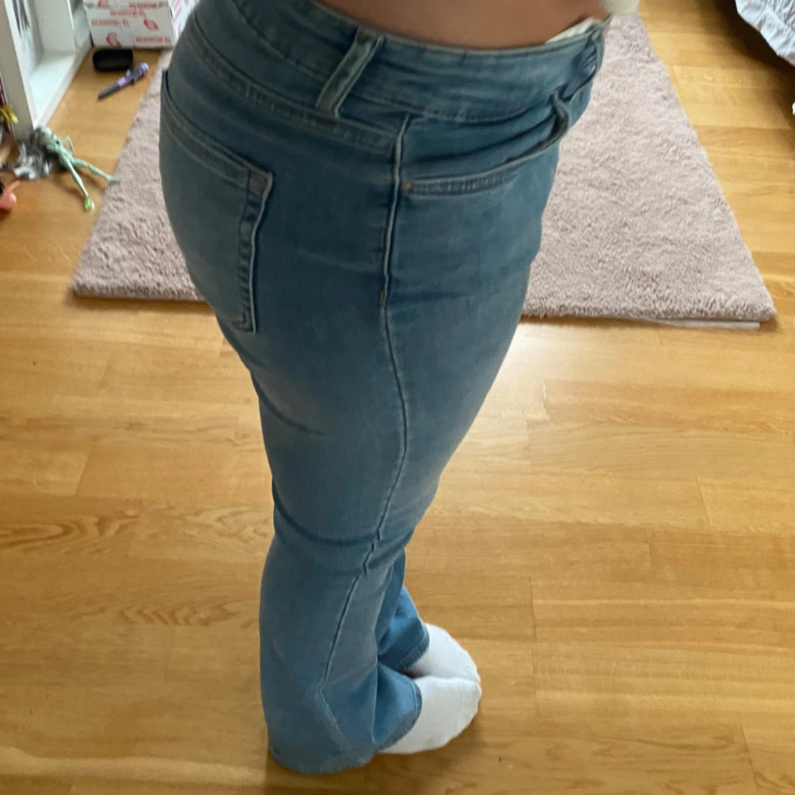 Lågmidjade jeans  - 92