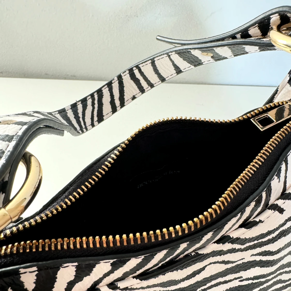Zebramönstrad axelväska - 93