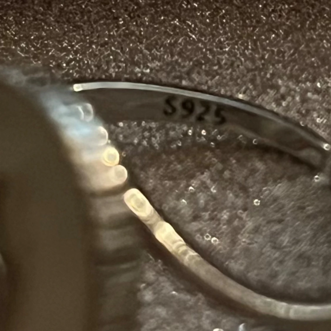 äkta silver ring, reglerbar (S925) - 91