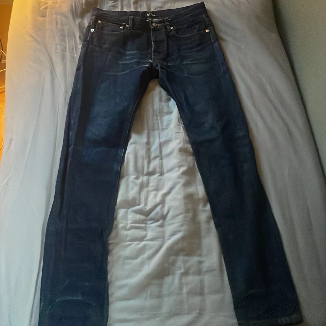 A.P.C raw selvage denim jeans