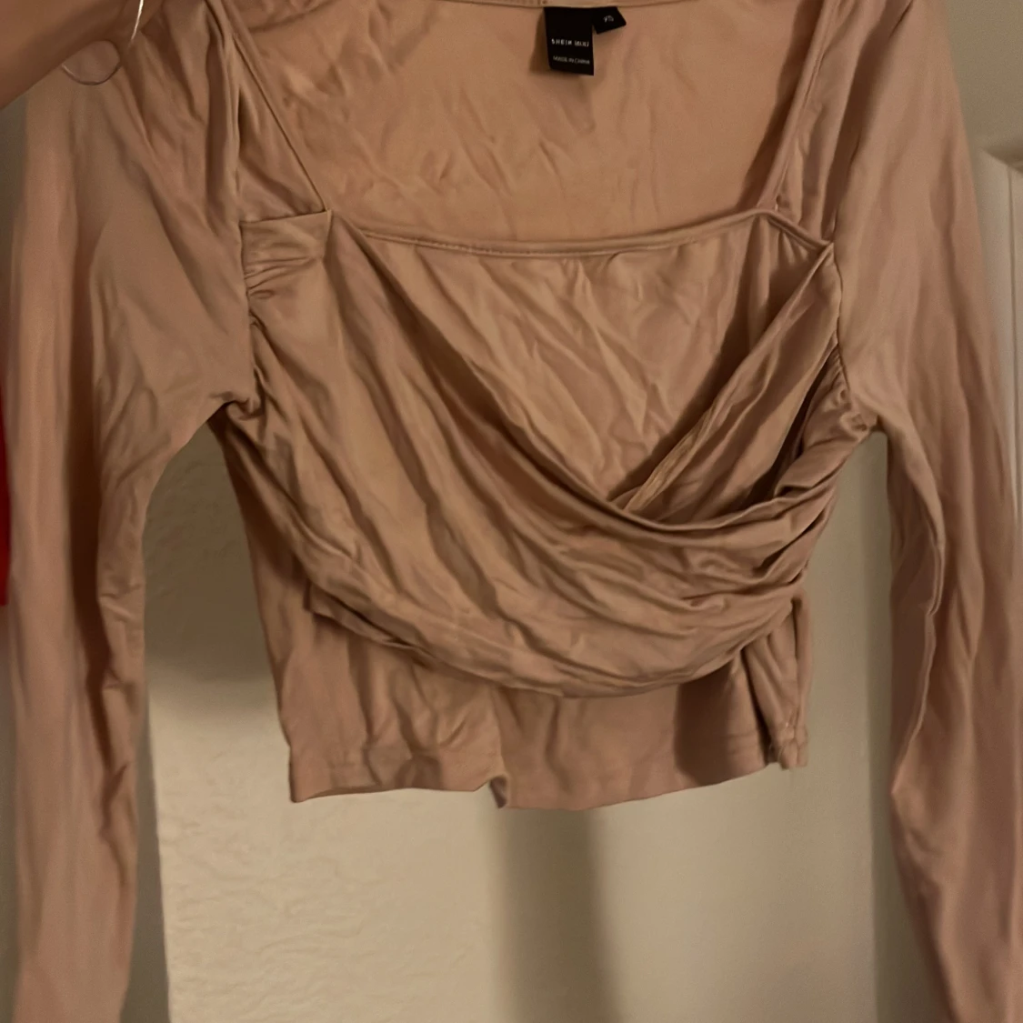 Beige långärmad topp från Zara - 91