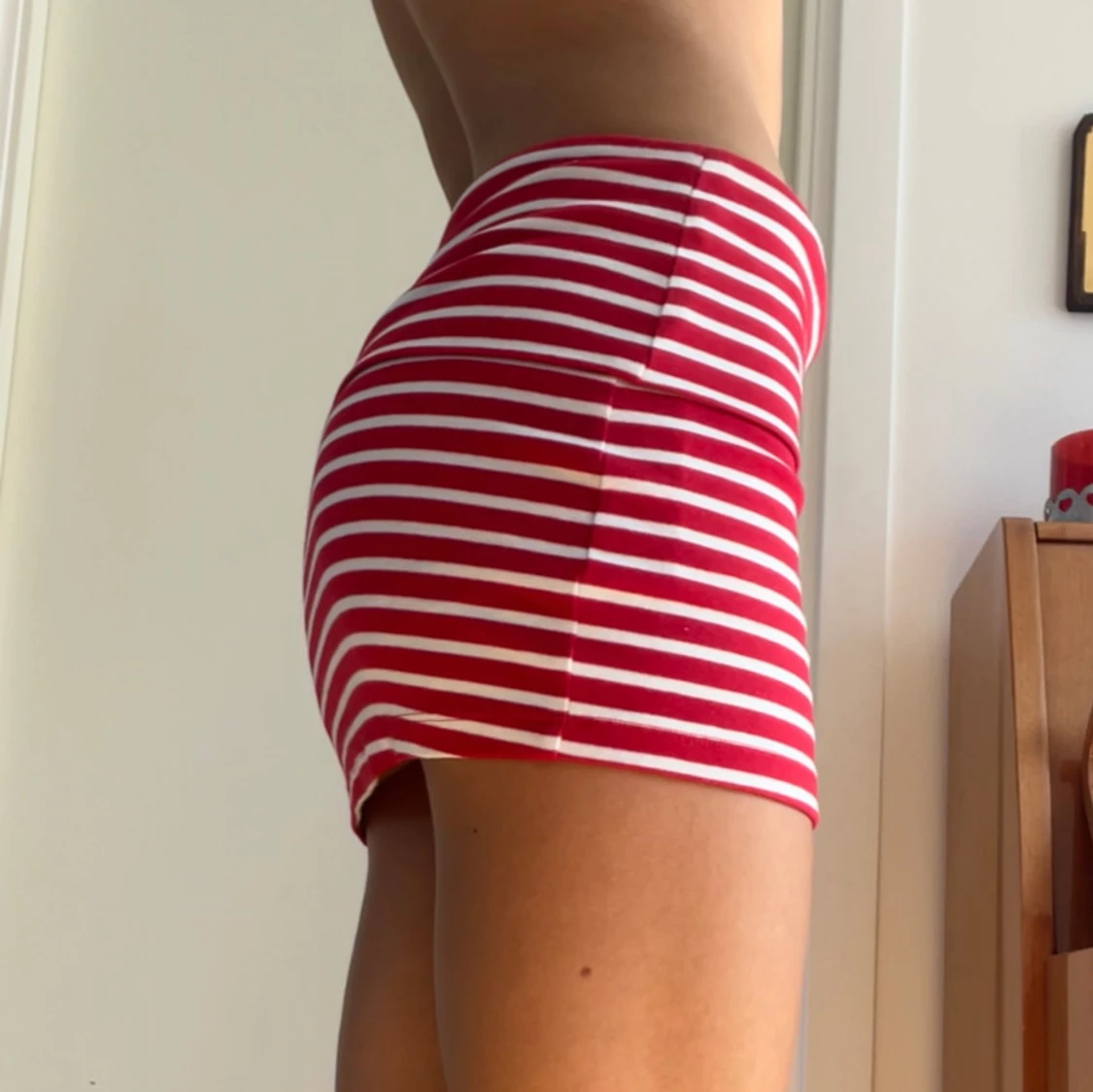 Randig minikjol - 90