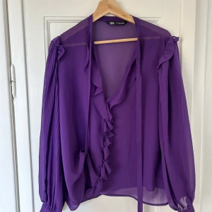 lila Blus  - Lila blus från zara