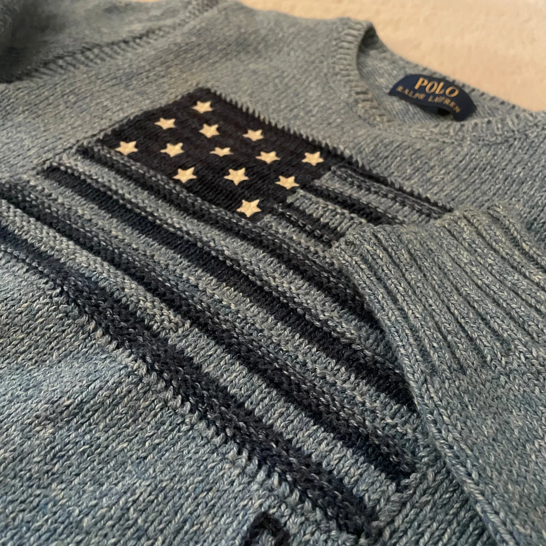 RL stickad tröja  - 91