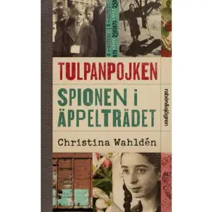 En samlingsvolym, bestående av Tulpanpojken (2017) och Spionen i äppelträdet (2018). Christina Wahldén har skrivit om vår, och Europas historia. Förlagd till mitten av 1940-talet, men skrämmande aktuell i dag.Om Tulpanpojken:Ända sedan jag var liten har min mamma berättat för mig om den holländske pojken som kom och bodde nio månader i hennes familj efter andra världskriget 1945. Hon var tretton och han elva år då. Han blev som en extra bror och de behöll kontakten. Julen 2015, sjuttio år senare, skajpade han och min mamma med varandra på svenska. Då insåg jag att jag måste skriva boken Tulpanpojken. Jag förstod plötsligt att det holländska krigsbarnet var ett slags ensamkommande flyktingbarn, säger Christina Wahldén.Om Spionen i äppelträdet:Den judiska lekkamraten Esther försvinner tillsammans med sin familj under andra världskriget. Pojken Wim i Holland tror länge att hans vän har dött. Men Esther och hela hennes familj överlever kriget på ett alldeles speciellt sätt. Och det dröjer sjuttio år innan Wim får veta sanningen.    Format Pocket   Omfång 392 sidor   Språk Svenska   Förlag Rabén & Sjögren   Utgivningsdatum 2021-01-13   Medverkande Sara R. Acedo   ISBN 9789129729207  