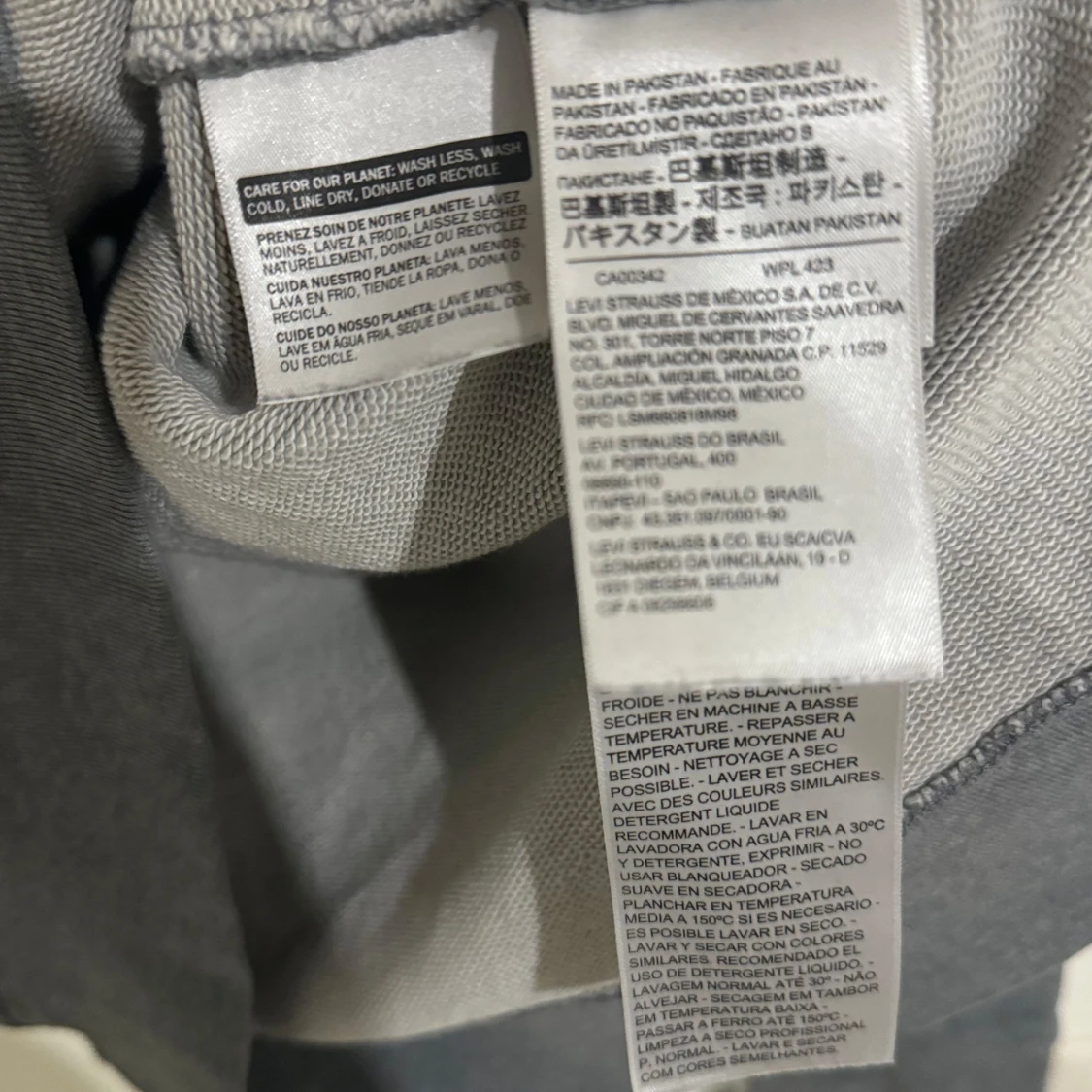 Grå sweatshirt från Levi's - 91