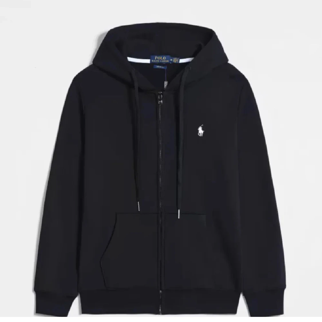 Svart hoodie från Polo Ralph Lauren