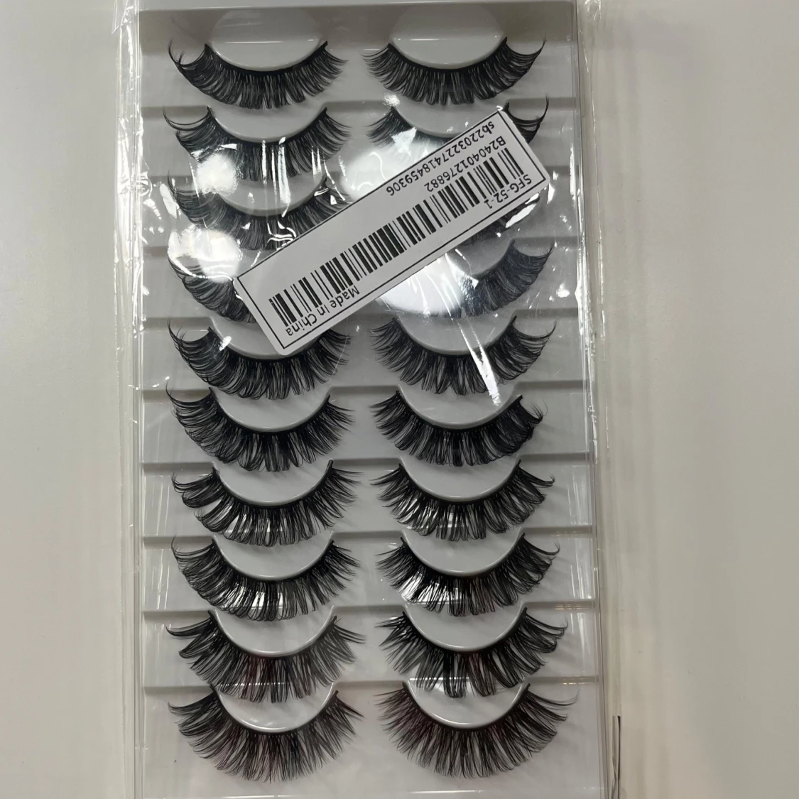 Set med lösögonfransar