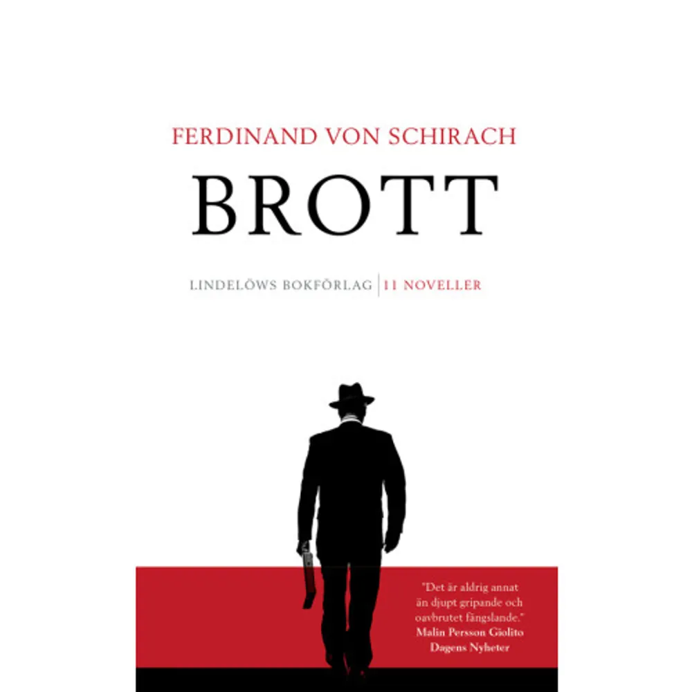 Med Brott, som är Ferdinand von Schirachs debutbok, blev han internationellt känd. Själv hade han arbetat som advokat i Berlin i 20 år när boken gavs ut. Mycket av det han skriver hämtar han ur sin egen erfarenhet som advokat, där han arbetat i förhörsrum på både fängelser och polisstationer. Nu har han givit ut drygt ett tiotal böcker i olika genrer: romaner, noveller, essäer och teaterpjäser. I dessa elva noveller om brott traumatiseras människors liv och andra mördas brutalt. Brottsoffer och förövare blir tydliga genom författarens precisa berättande. Tack vare hans medkänsla och klara blick blir ohyggliga brott mer begripliga. Människosmuggling skildras, tystnadskultur, tortyr, yxmord och kannibalism. Brotten utspelar sig inte sällan i Berlins två stadsdelar Neukölln och Kreuzberg. De inblandade är från samhällets maktelit, några tillhör Tysklands många invandrare, det är prostituerade eller människor som inte annars hamnar på tidningarnas löpsedlar. Blir förövaren dömd eller går han fri? Vem är brottsoffret? Malin Persson Giolito, Dagens Nyheter: Det är aldrig annat än djupt gripande och oavbrutet fängslande.     Format Pocket   Omfång 210 sidor   Språk Svenska   Förlag Lindelöws bokförlag   Utgivningsdatum 2024-01-02   Medverkande Lena Hammargren   Medverkande Lasse Winkler   ISBN 9789188753809  . Böcker.