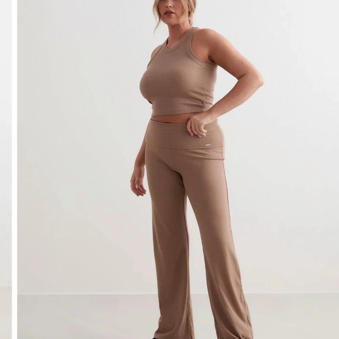 Ribbed pants aimn - 90