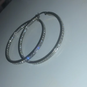 Örhängen - Silver örhängen runda