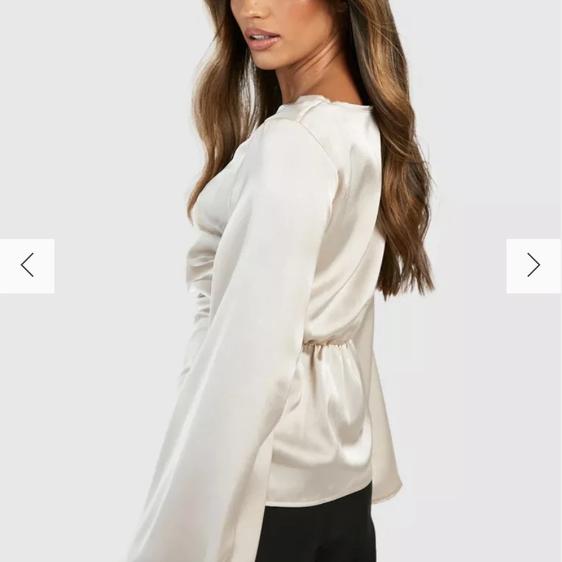 Blus boohoo beige - 91