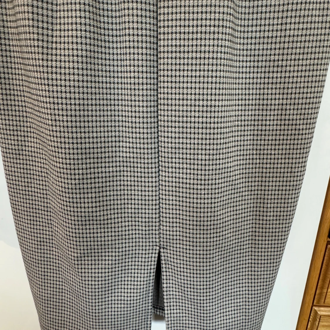 Hundtandsmönstrad fodralklänning  - 92